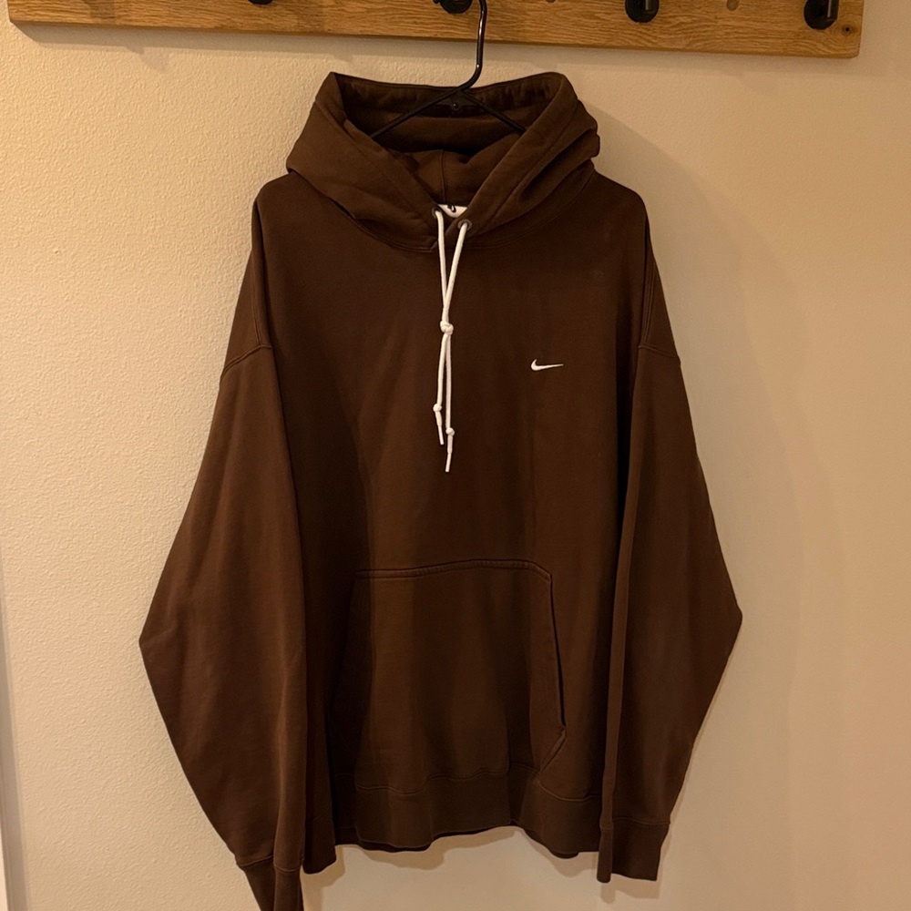 Dark Brown Nike Hoodie